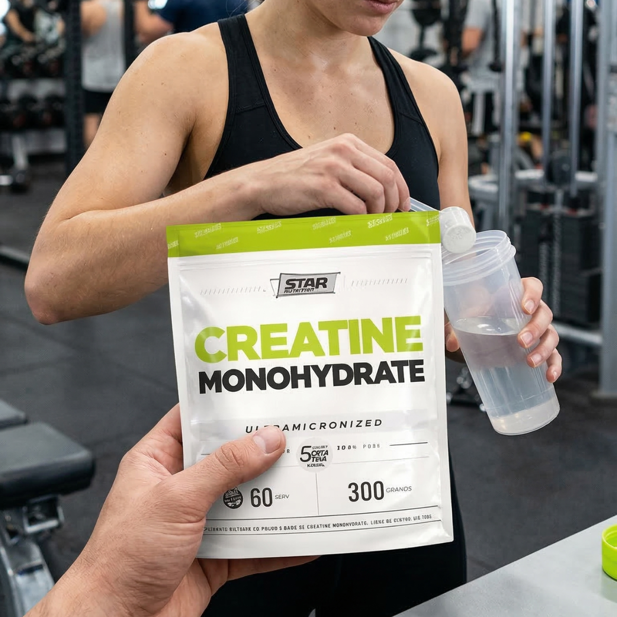 Creatina Star Nutrition 300g - Sabor Neutro