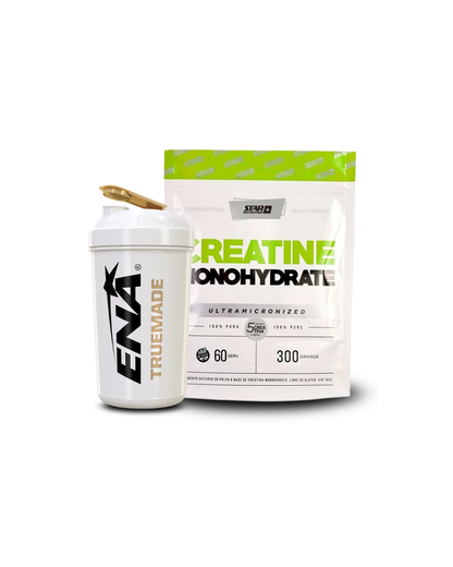 Combo Star Nutrition - Creatina 300g + Vaso Shaker ENA