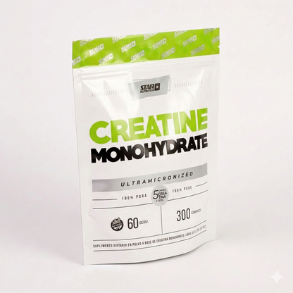 Creatina Star Nutrition 300g - Sabor Neutro