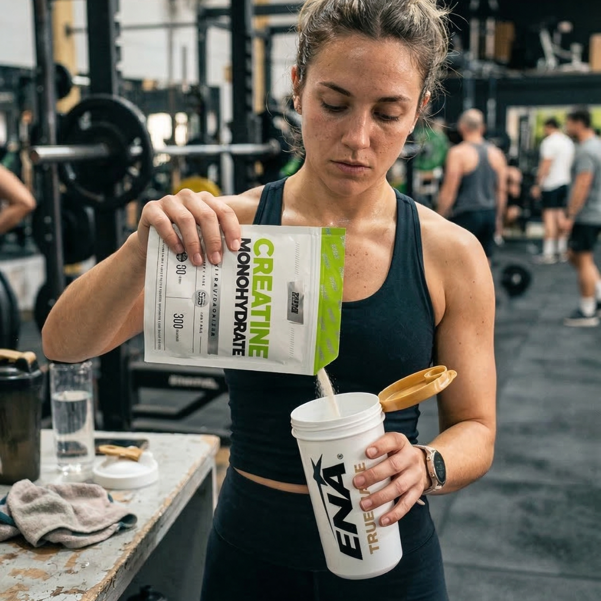 Combo Star Nutrition - Creatina 300g + Vaso Shaker ENA